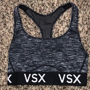 Pink Victoria’s Secret Racerback Sports Bra
